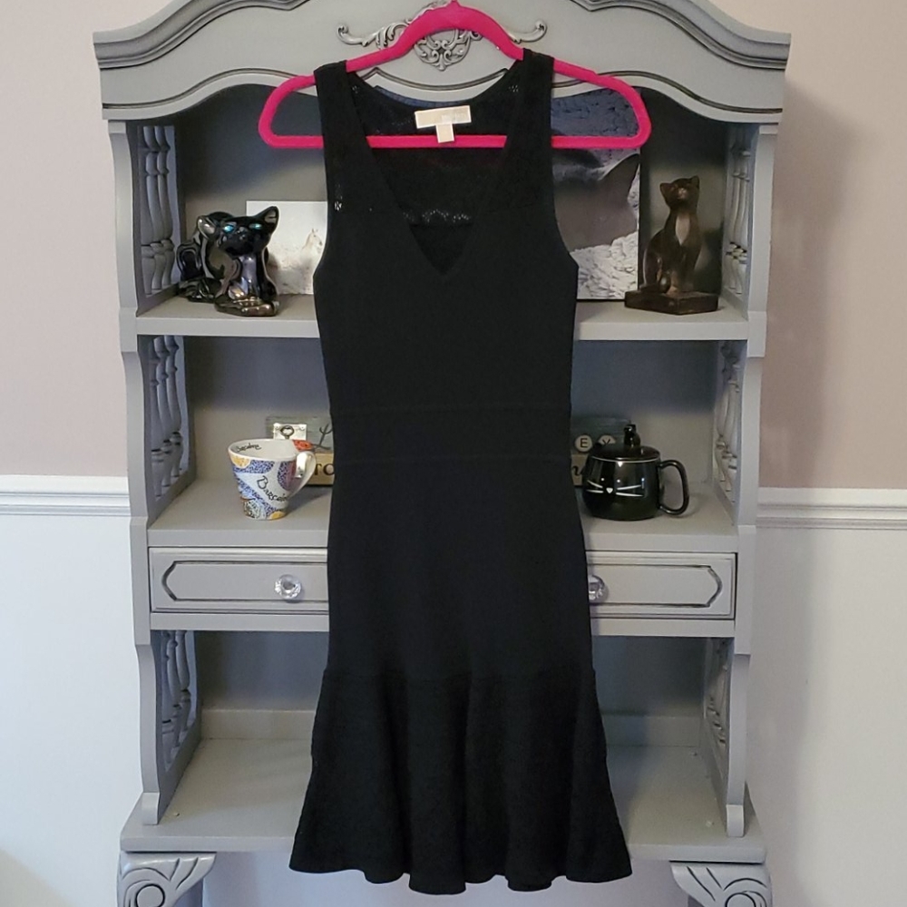 Michael Kors Black Knit Dress
